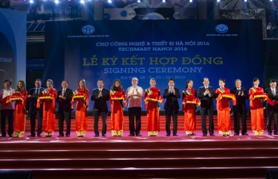 Khai mạc Chợ công nghệ và thiết bị Hà Nội - Techmart Hanoi 2016