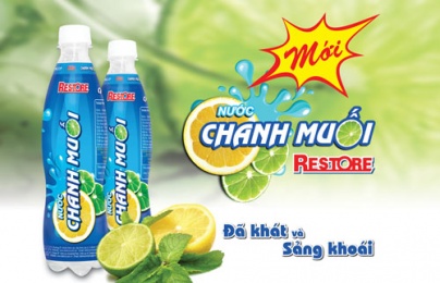 Tận mắt chứng kiến quy trình sản xuất nước chanh muối Restore