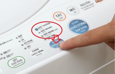 Chú ý ngay những kí hiệu này trên máy giặt này để quần áo luôn sạch và máy giặt được bền lâu