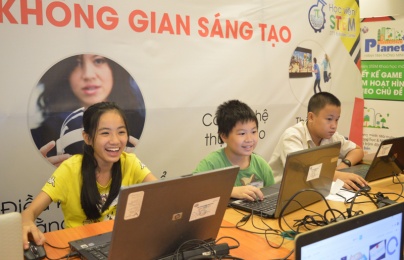 'Lập trình nhí' tranh tài tại Ngày hội Lập trình quốc tế Wecode 2017