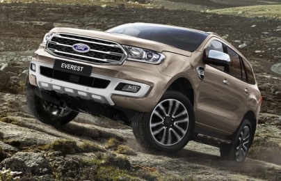 Ford Everest 2019 đẹp 'long lanh' lộ diện với động cơ siêu ‘khủng’ 2.0 biturbo, tự động 10 cấp