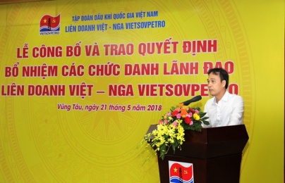 Tân Tổng giám đốc - người thay thế sếp lớn vừa thôi chức tại Vietsovpetro là ai?