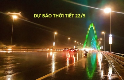 Dự báo thời tiết hôm nay 22/5: Hà Nội ngày nắng nóng, chiều và tối có mưa rào