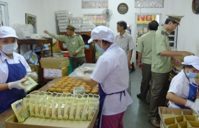 Tăng cường thanh, kiểm tra an toàn thực phẩm dịp tết Trung thu 2018