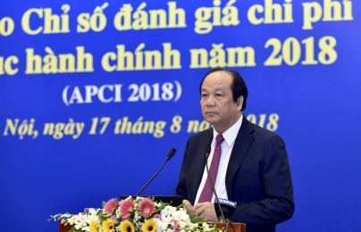 Công bố báo cáo chỉ số đánh giá chi phí tuân thủ thủ tục hành chính 2018