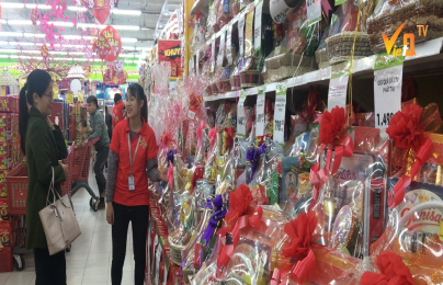 Thị trường giỏ quà tết Kỷ Hợi 2019 có gì độc đáo?