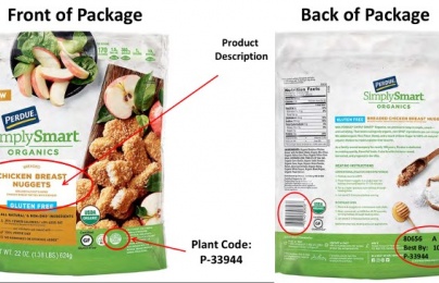 Perdue thu hồi sản phẩm gà viên sau khi tìm thấy gỗ bên trong