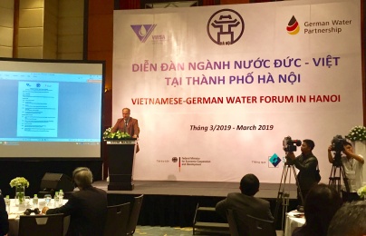 Hà Nội tìm kiếm nhà đầu tư CHLB Đức trong lĩnh vực cấp thoát nước