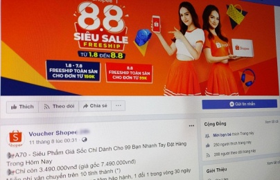Lập fanpage giả mạo sàn thương mại điện tử: Người dùng ham rẻ vớ 'trái đắng'