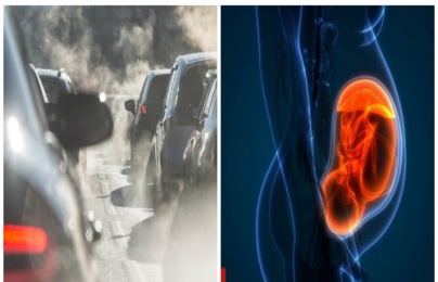 Bà bầu tiếp xúc nhiều với không khí ô nhiễm có thể bị sảy thai