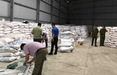 Tịch thu gần 250 tấn đường cát nhập lậu