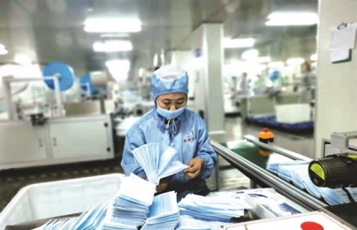 Sản xuất thành công khẩu trang vải không may