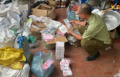 Triệt phá hai cơ sở kinh doanh phụ tùng xe máy giả