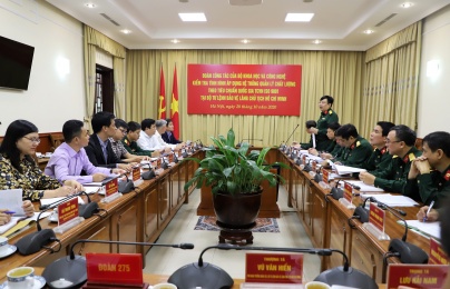 Điểm sáng trong hoạt động triển khai áp dụng ISO 9001 tại Bộ Tư lệnh Bảo vệ Lăng