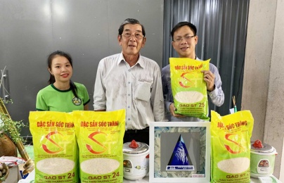 Gạo ST25 của Việt Nam tiếp tục đạt giải tại cuộc thi Gạo ngon nhất thế giới