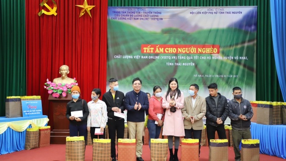 Mang Tết ấm đến với người nghèo huyện Võ Nhai: Hành trình của yêu thương, sẻ chia
