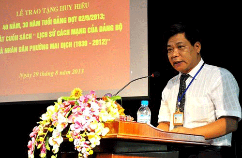 Bí thư quận Cầu Giấy nói về việc bắt Phó ban tổ chức quận ủy
