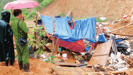 Đêm kinh hoàng ở đồi Kéo Kham khiến 6 người chết vì sạt lở đất