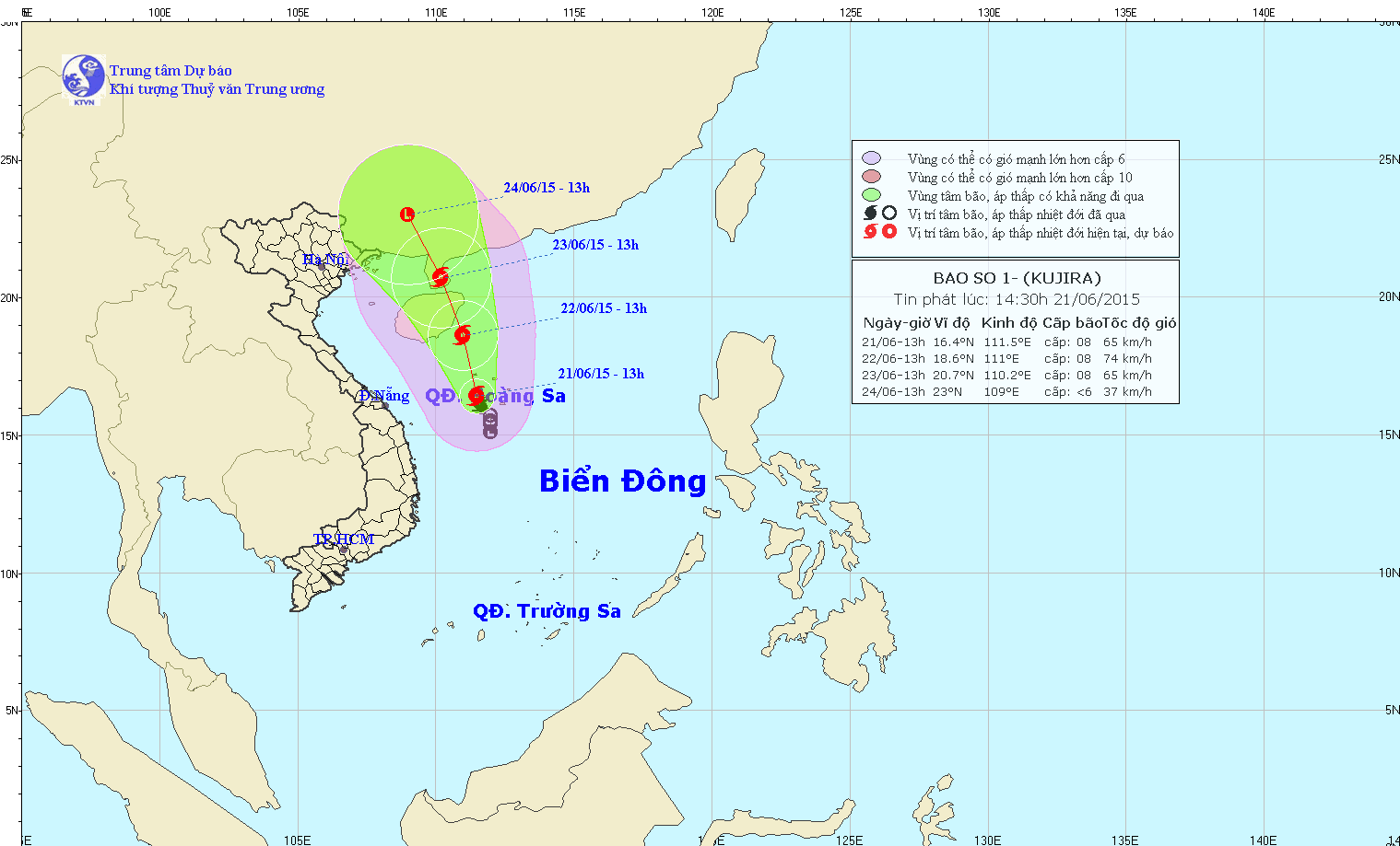 Bão số 1 mạnh dần, có thể đổ bộ Trung Quốc