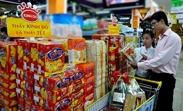  Bánh kẹo phục vụ Tết Bính Thân: Các 'ông lớn' tung chiêu