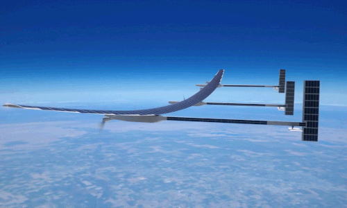 Cận cảnh máy bay vệ tinh tự hành bằng năng lượng mặt trời