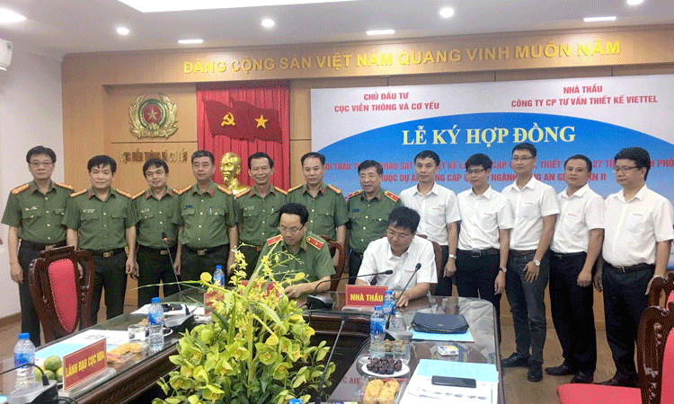 Viettel trúng thầu xây dựng dự án mạng cáp quang lớn nhất cho Bộ Công an 