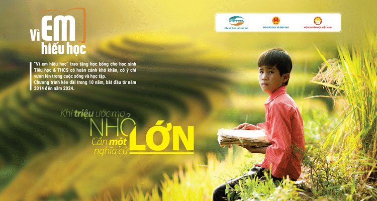 Viettel trao 24.300 suất học bổng “Vì em hiếu học” năm học 2020-2021
