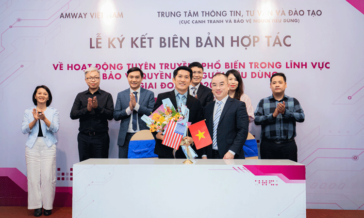 Amway Việt Nam hợp tác với Bộ Công Thương bảo vệ quyền lợi người tiêu dùng