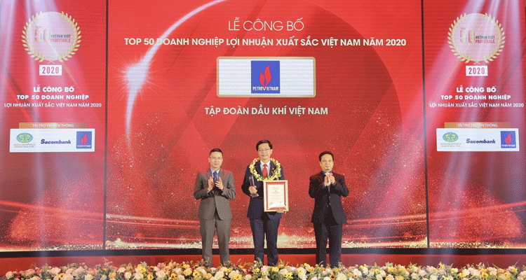 Vượt “khủng hoảng kép”, Petrovietnam duy trì vị trí dẫn đầu các doanh nghiệp lợi nhuận tốt nhất Việt Nam