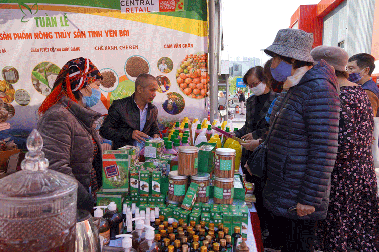 Đặc sản Yên Bái tìm đầu ra tại thị trường Hà Nội