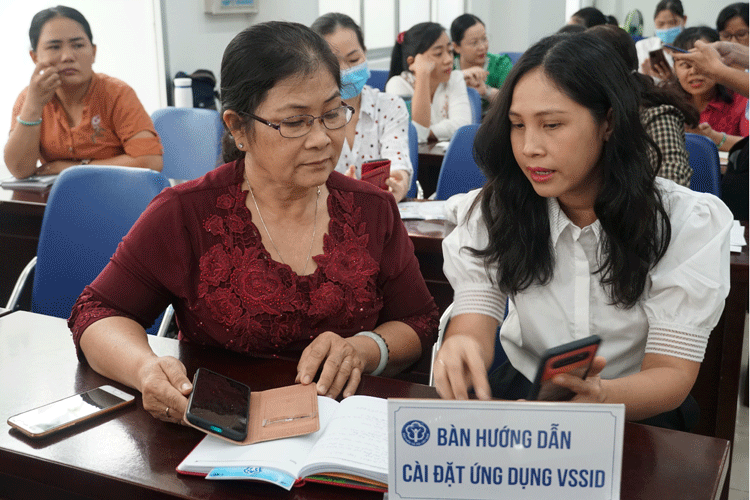 Ứng dụng VssID- Bảo hiểm xã hội số ngày càng thu hút người dùng