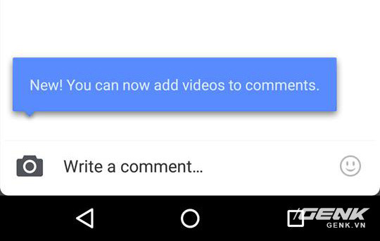 Tính năng bình luận trên Facebook cho phép đính kèm cả video, thay vì chỉ hình ảnh như trước đây