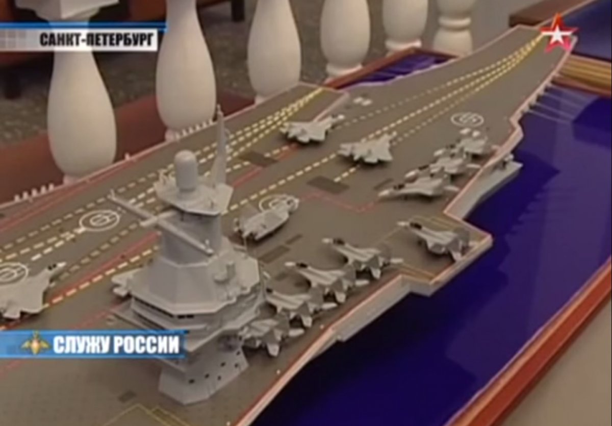 Tin tức mới cập nhật 24h hôm nay cho biết thông tin Nga sắp đóng tàu sân bay mới