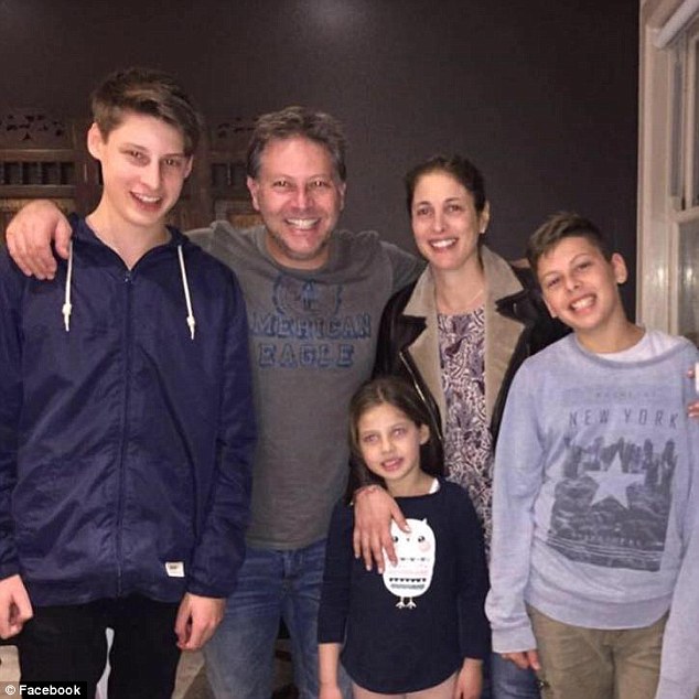 Hình ảnh của Ben trong ảnh chụp với gia đình. Ảnh: Daily Mail