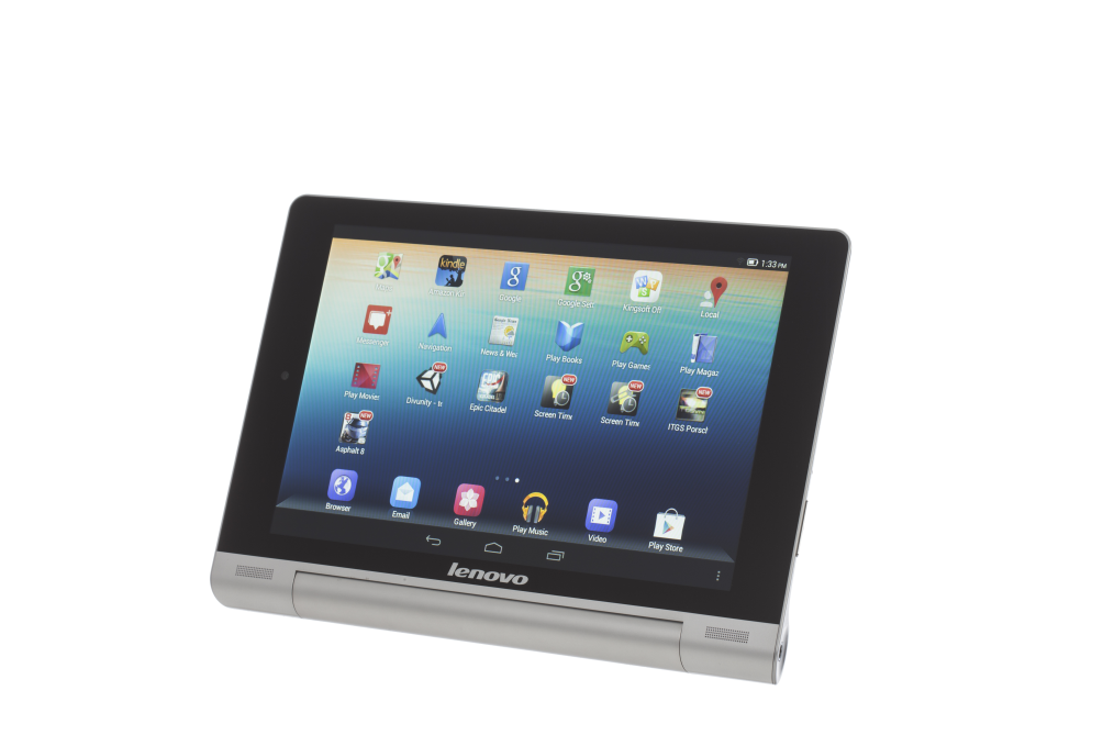 Lenovo Yoga Tablet 8 sở hữu thiết kế ấn tượng trong top máy tính bảng giá rẻ Lenovo 