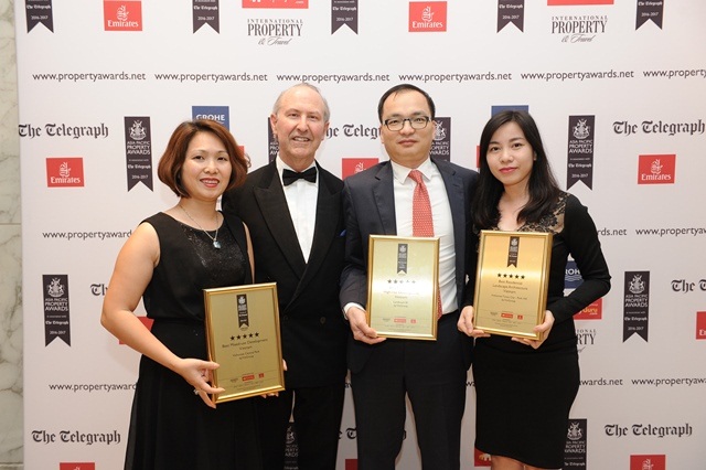 Vingroup đạt 3 giải nhất tại Giải thưởng Bất động sản Châu Á Thái Bình Dương 2016