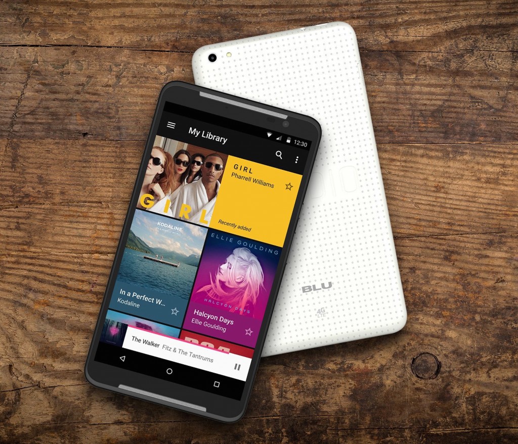 BLU Studio 7.0 LTE chạy Android 5.1 Lollipop khi bán ra. Ảnh: Androidcommunity