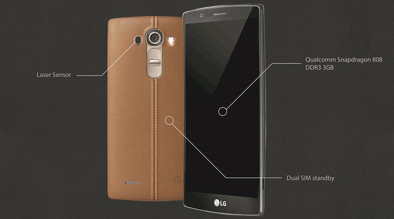 LG G4 vơí bộ vỏ bằng da khác biệt