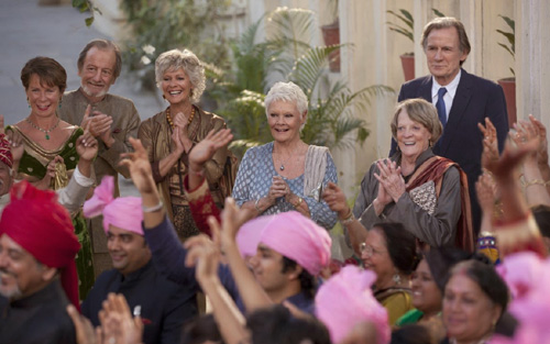 Một cảnh trong 'The Second Best Exotic Marigold Hotel'