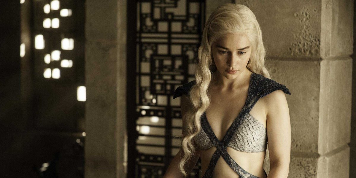 Emilia Clarke trong vai Daenerys Targaryen của 'Game of Thrones'