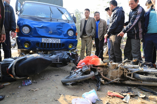 Từ ngày 29 đến mùng 4 Tết Nguyên đán, đã có 140 người chết và 211 người bị thương vì tai nạn giao thông
