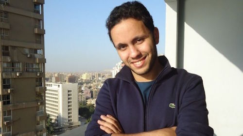 Chân dung Mostafa Hemdan - ông chủ công ty khởi nghiệp Recyclobekia. Ảnh: BBC
