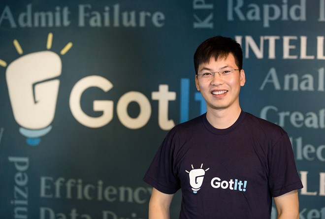 Trần Việt Hùng, người sáng lập và CEO GotIt!. Ảnh: Zing
