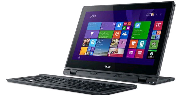Thiết kế đẹp mắt đến từ chiếc máy tính bảng giá rẻ 2 trong 1 Acer