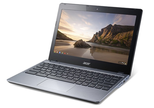 Laptop giá rẻ Acer Chromebook có thời lượng sử dụng pin 'khủng'