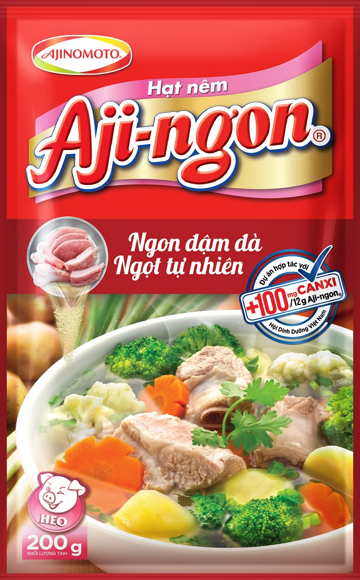 Hạt nêm Aji-ngon của Công ty Ajinomoto Việt Nam