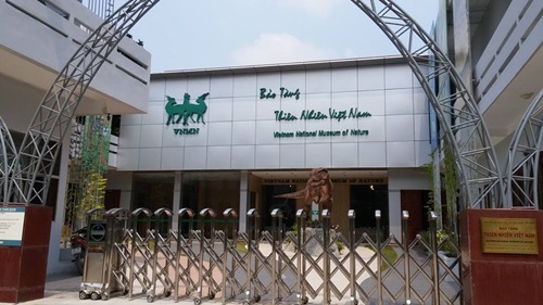 Bảo tàng Thiên nhiên Việt Nam nằm giữa Viện Hàn lâm KHCN Việt Nam