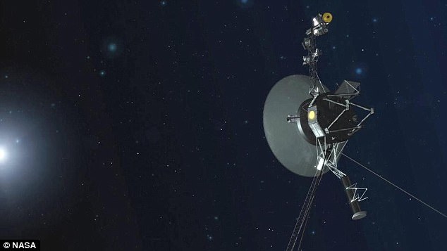  Voyager và đĩa vàng vẫn đang thực hiện nhiệm vụ ngoài vũ trụ. Ảnh NASA
