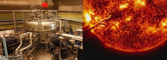  ''Mặt trời nhân tạo của Trung Quốc đạt 100 triệu độ C