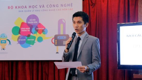 Ông Nguyễn Trung Quỳnh - Phó Trưởng ban Quản lý Khu Công nghệ cao Hòa Lạc